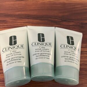 3 Clinique 7 Day Scrub Cream